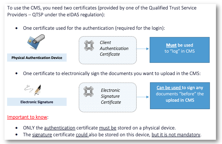 Unified Patent Court (UPC) CMS authenticatie certificaten - PKIpartners